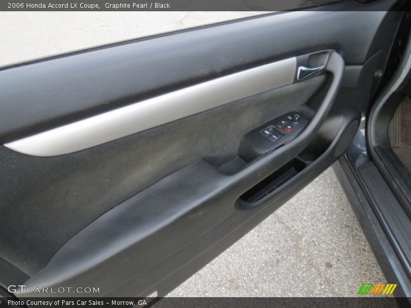 Graphite Pearl / Black 2006 Honda Accord LX Coupe