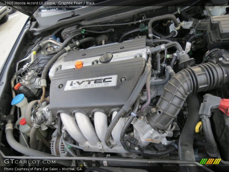 Graphite Pearl / Black 2006 Honda Accord LX Coupe