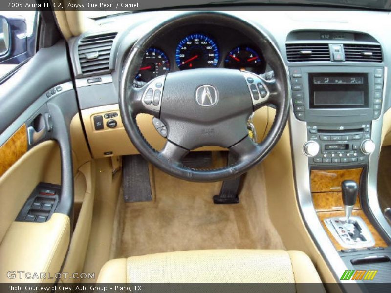Abyss Blue Pearl / Camel 2005 Acura TL 3.2