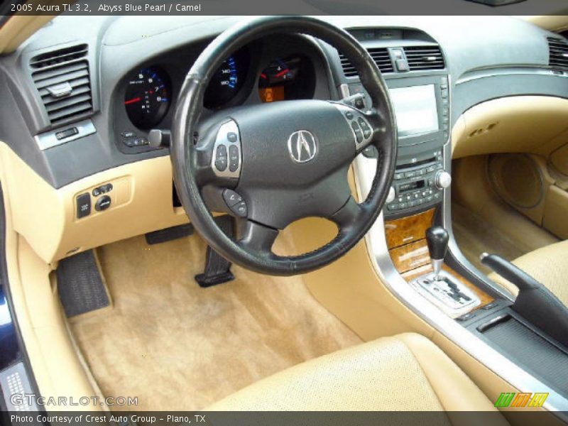 Abyss Blue Pearl / Camel 2005 Acura TL 3.2