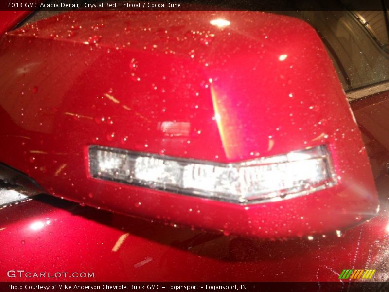 Crystal Red Tintcoat / Cocoa Dune 2013 GMC Acadia Denali