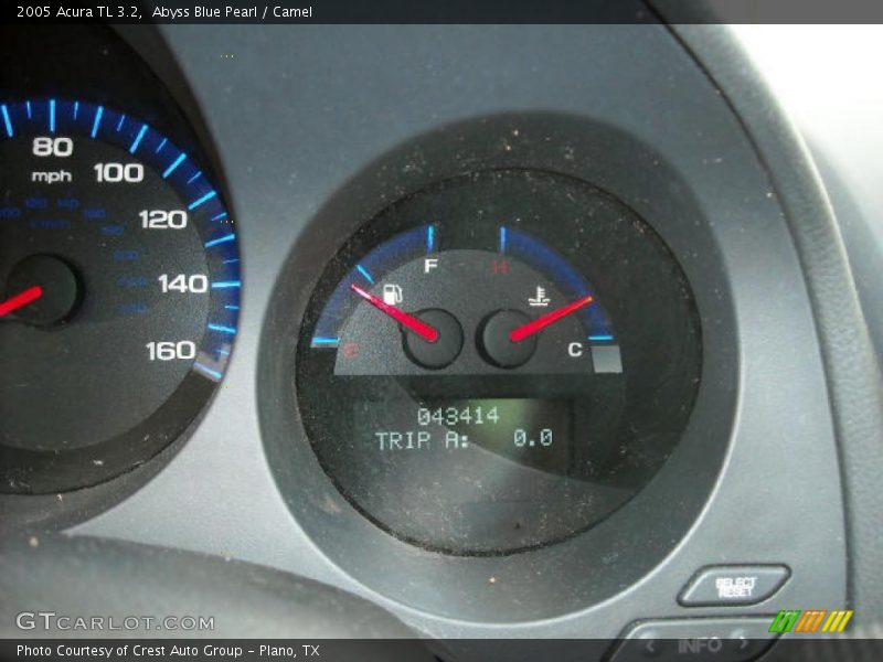 Abyss Blue Pearl / Camel 2005 Acura TL 3.2