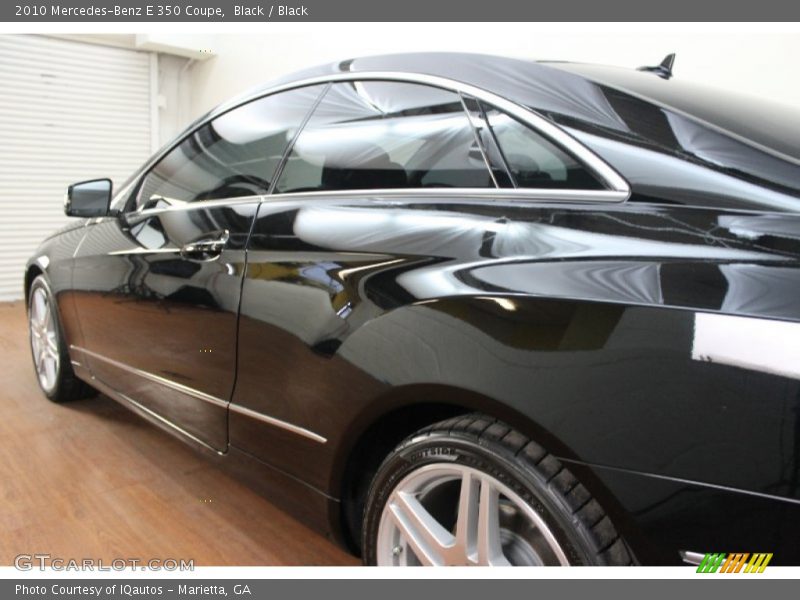 Black / Black 2010 Mercedes-Benz E 350 Coupe