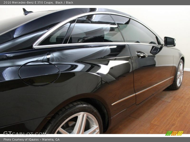 Black / Black 2010 Mercedes-Benz E 350 Coupe