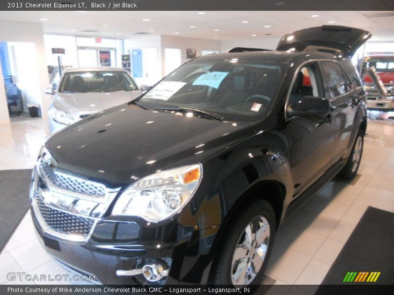 Black / Jet Black 2013 Chevrolet Equinox LT