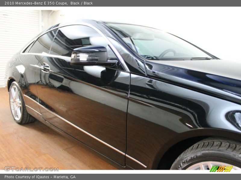 Black / Black 2010 Mercedes-Benz E 350 Coupe