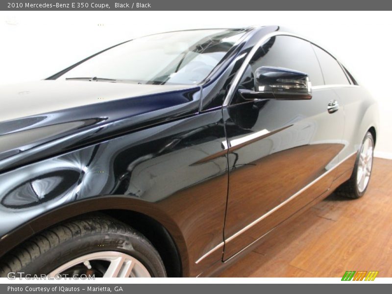 Black / Black 2010 Mercedes-Benz E 350 Coupe