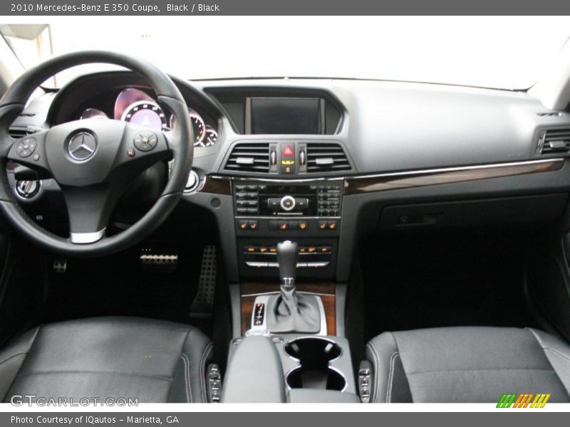 Black / Black 2010 Mercedes-Benz E 350 Coupe