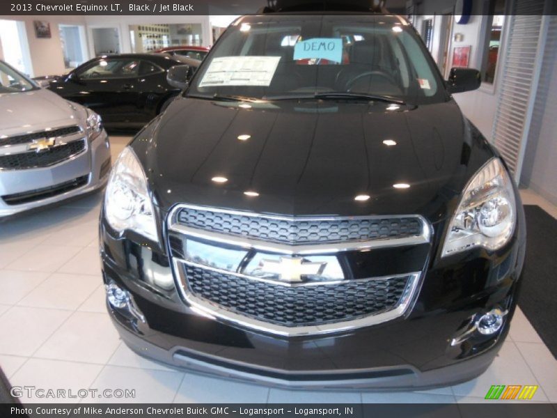 Black / Jet Black 2013 Chevrolet Equinox LT
