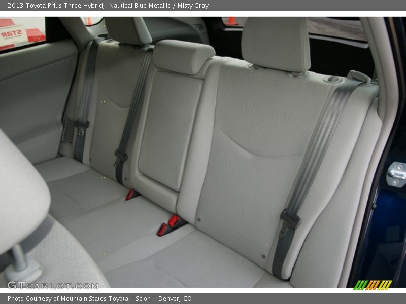 Nautical Blue Metallic / Misty Gray 2013 Toyota Prius Three Hybrid