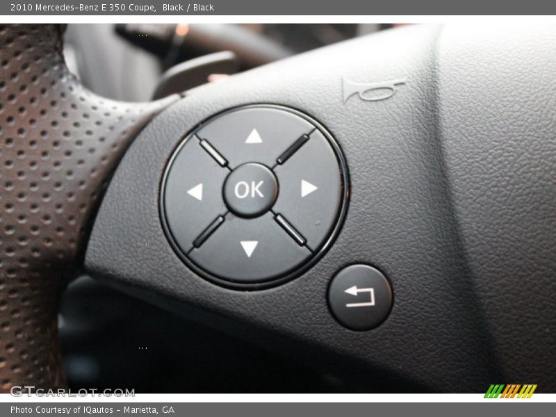 Black / Black 2010 Mercedes-Benz E 350 Coupe