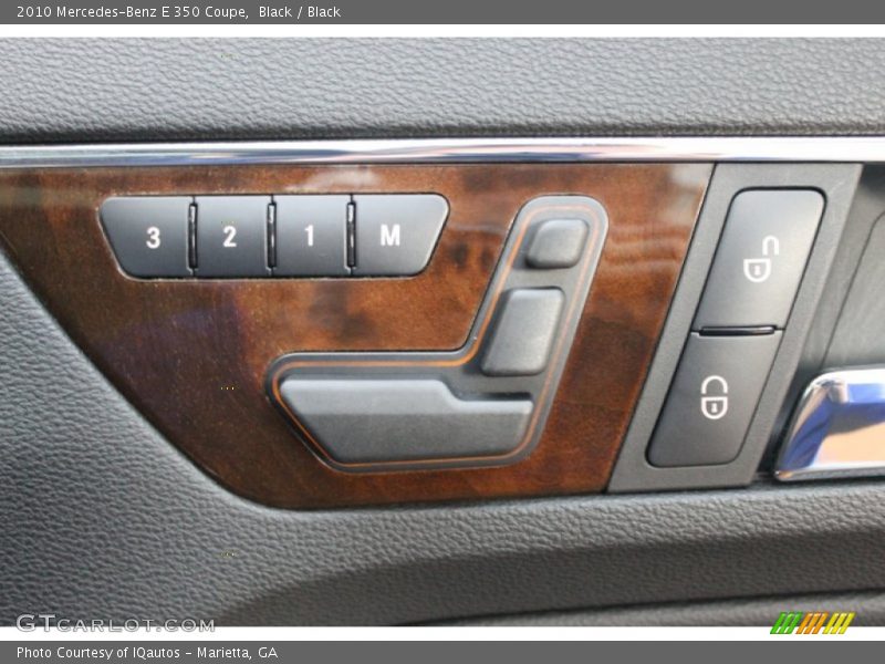 Black / Black 2010 Mercedes-Benz E 350 Coupe
