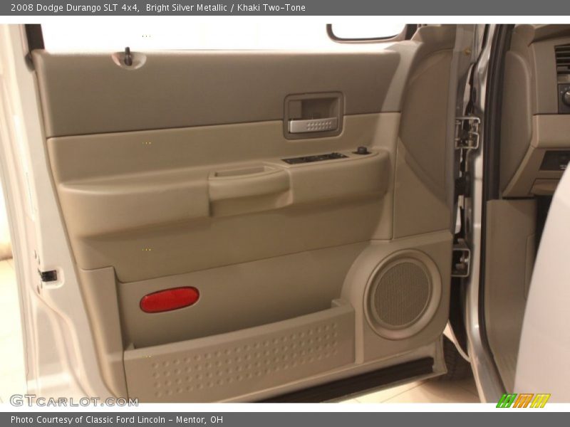 Bright Silver Metallic / Khaki Two-Tone 2008 Dodge Durango SLT 4x4