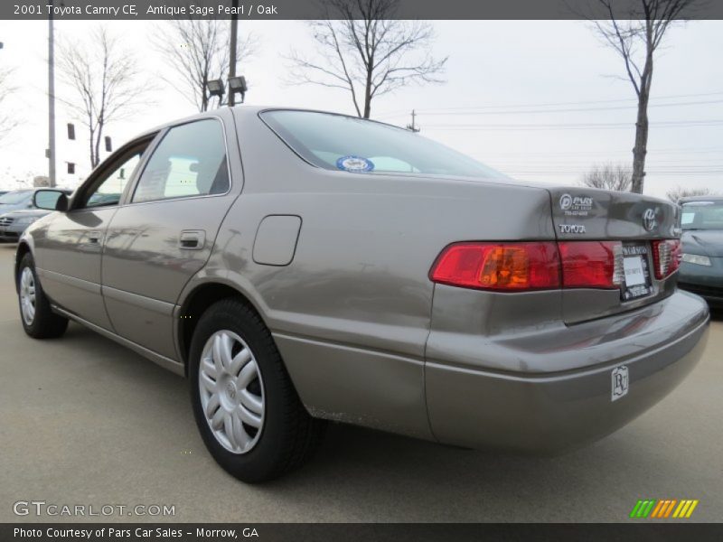 Antique Sage Pearl / Oak 2001 Toyota Camry CE