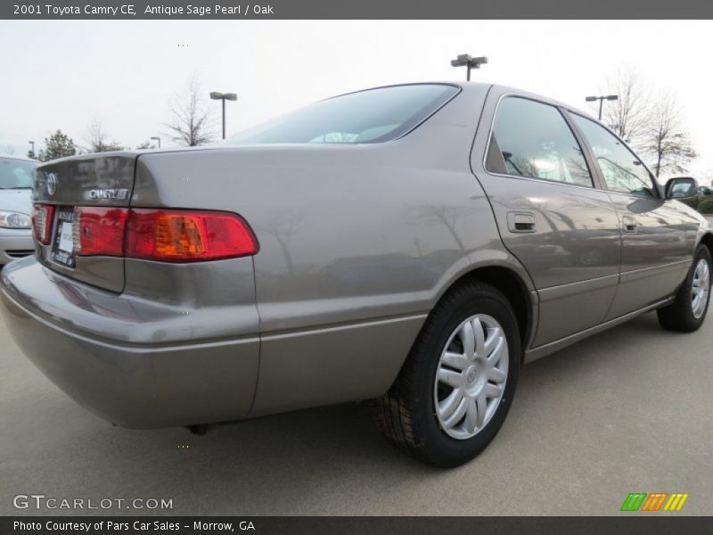 Antique Sage Pearl / Oak 2001 Toyota Camry CE