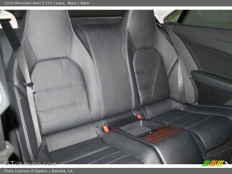 Black / Black 2010 Mercedes-Benz E 350 Coupe