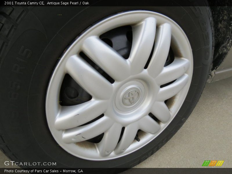 Antique Sage Pearl / Oak 2001 Toyota Camry CE