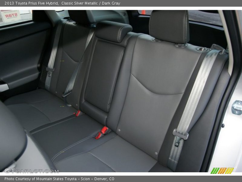 Classic Silver Metallic / Dark Gray 2013 Toyota Prius Five Hybrid
