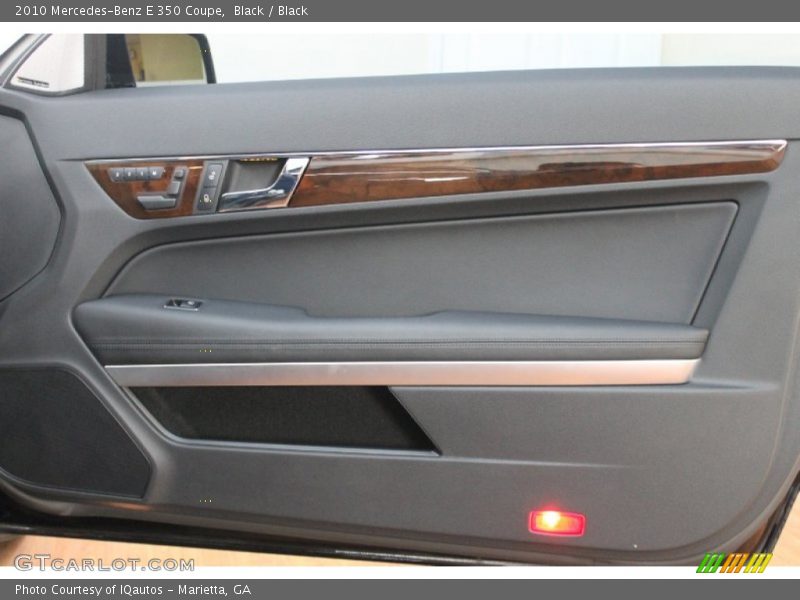 Black / Black 2010 Mercedes-Benz E 350 Coupe