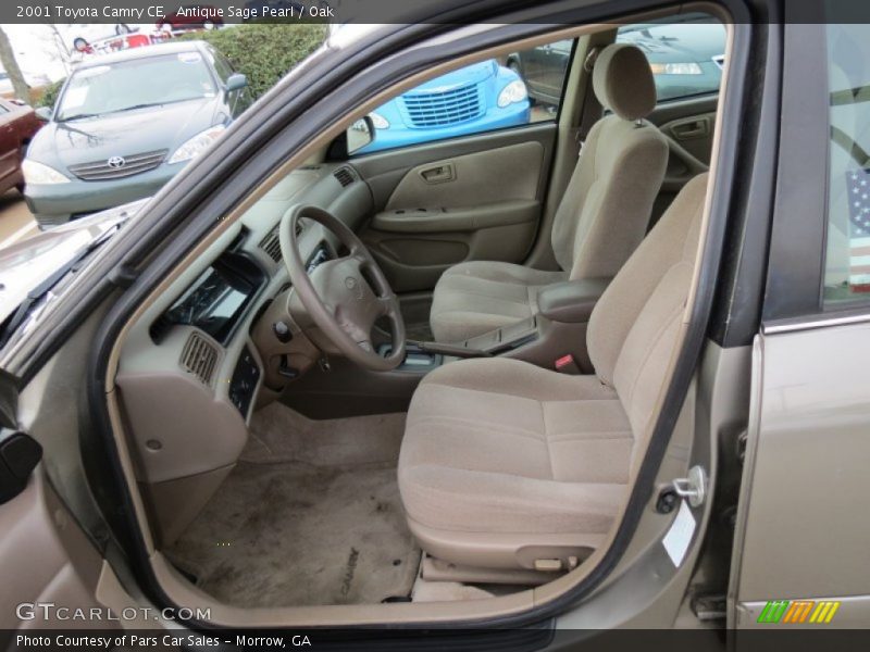 Antique Sage Pearl / Oak 2001 Toyota Camry CE