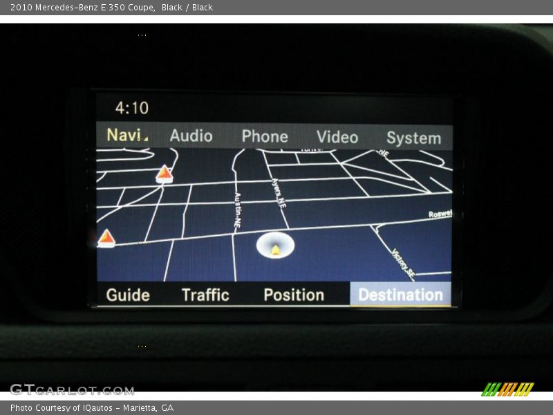 Black / Black 2010 Mercedes-Benz E 350 Coupe