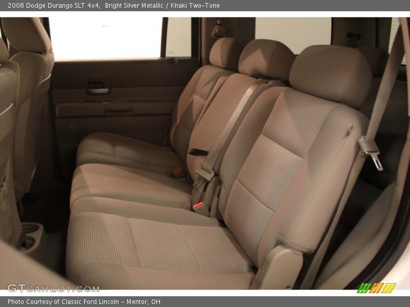 Bright Silver Metallic / Khaki Two-Tone 2008 Dodge Durango SLT 4x4