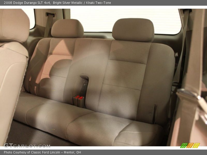 Bright Silver Metallic / Khaki Two-Tone 2008 Dodge Durango SLT 4x4