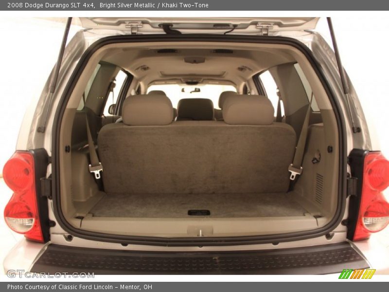 Bright Silver Metallic / Khaki Two-Tone 2008 Dodge Durango SLT 4x4