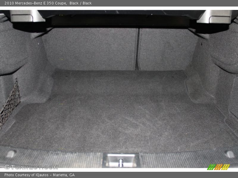 Black / Black 2010 Mercedes-Benz E 350 Coupe