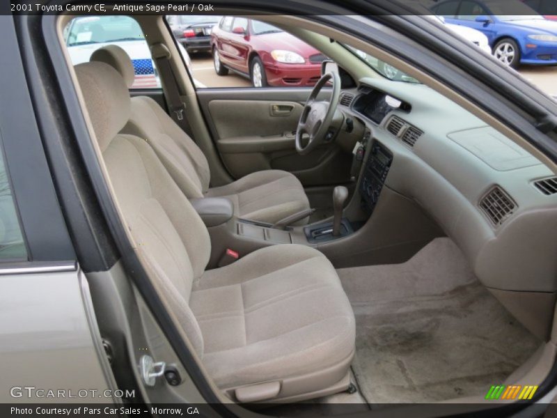 Antique Sage Pearl / Oak 2001 Toyota Camry CE