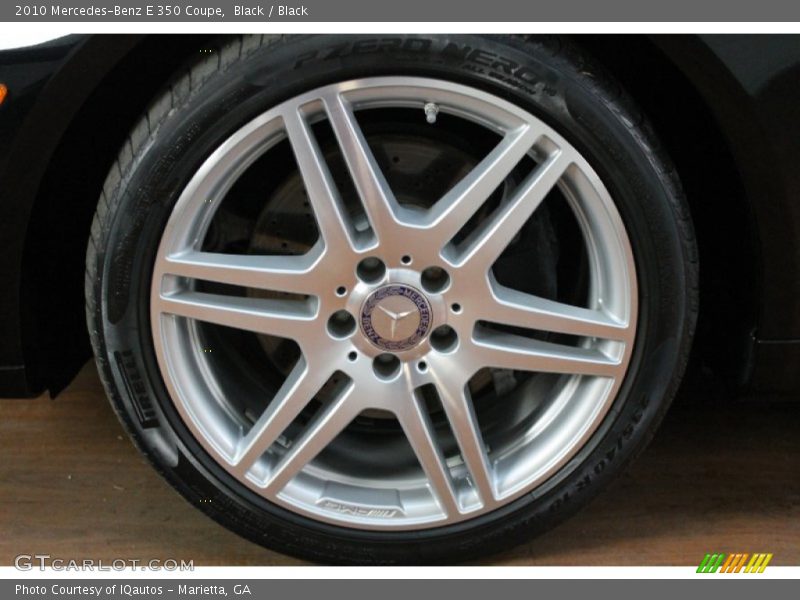 Black / Black 2010 Mercedes-Benz E 350 Coupe