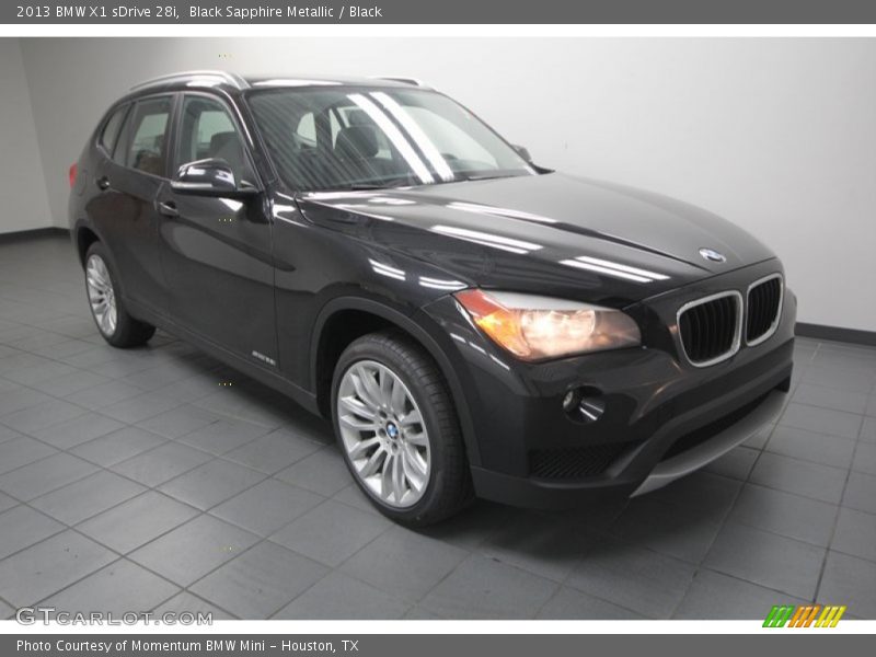 Black Sapphire Metallic / Black 2013 BMW X1 sDrive 28i