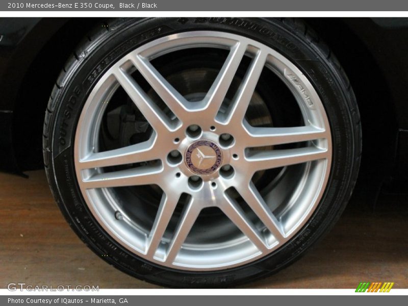 Black / Black 2010 Mercedes-Benz E 350 Coupe