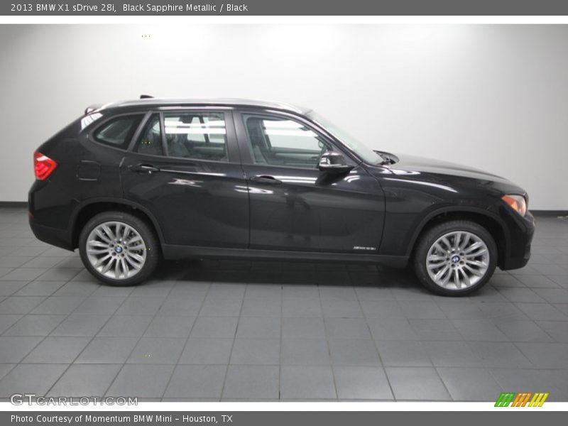 Black Sapphire Metallic / Black 2013 BMW X1 sDrive 28i