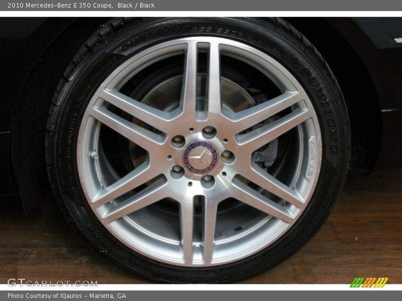 Black / Black 2010 Mercedes-Benz E 350 Coupe