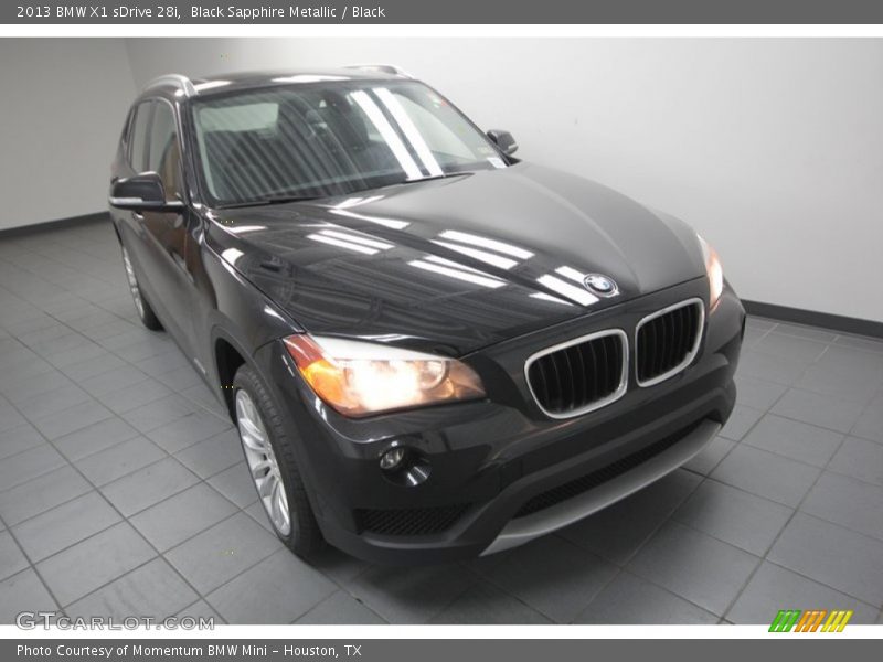 Black Sapphire Metallic / Black 2013 BMW X1 sDrive 28i