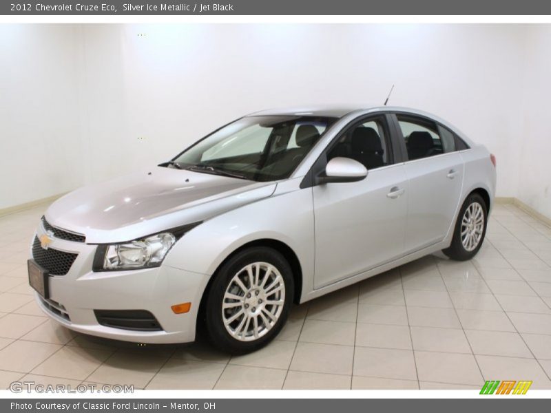 Silver Ice Metallic / Jet Black 2012 Chevrolet Cruze Eco