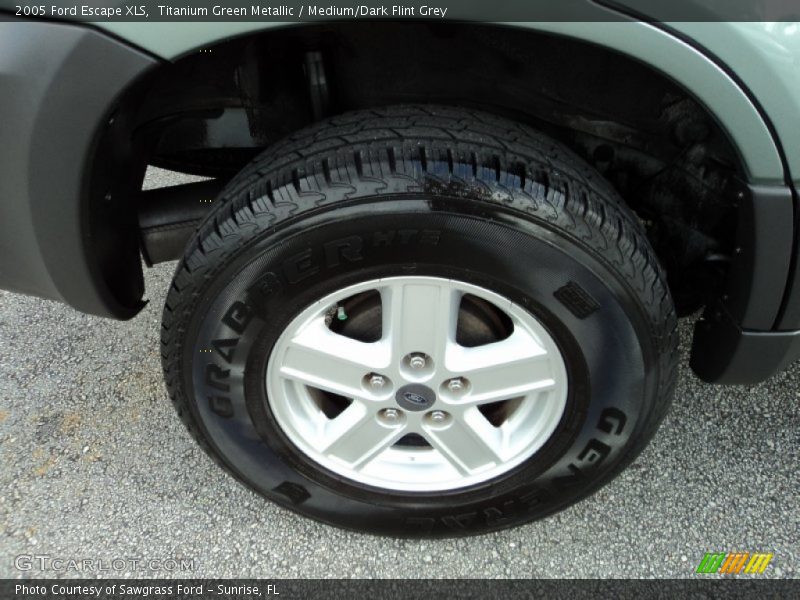Titanium Green Metallic / Medium/Dark Flint Grey 2005 Ford Escape XLS