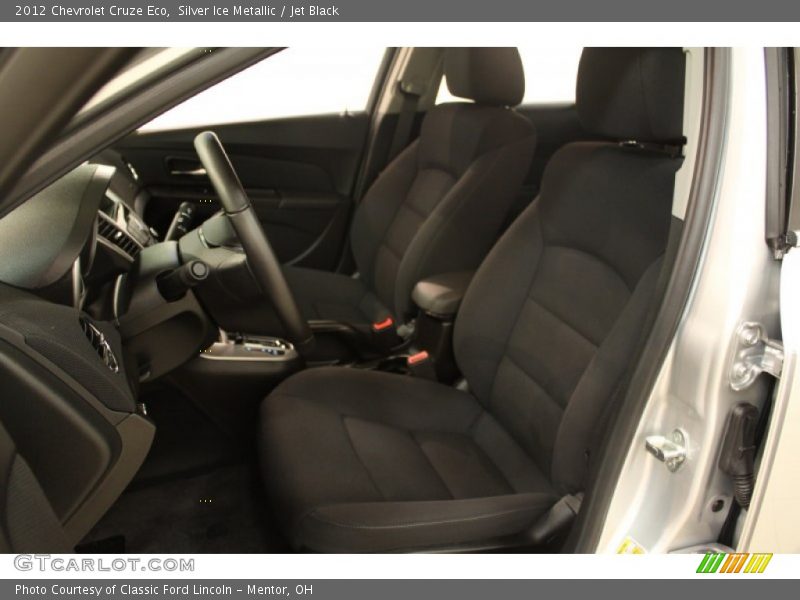 Silver Ice Metallic / Jet Black 2012 Chevrolet Cruze Eco