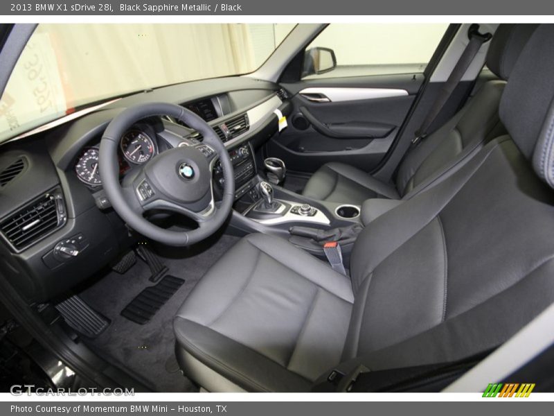 Black Sapphire Metallic / Black 2013 BMW X1 sDrive 28i