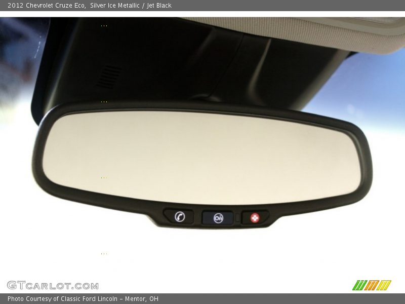 Silver Ice Metallic / Jet Black 2012 Chevrolet Cruze Eco