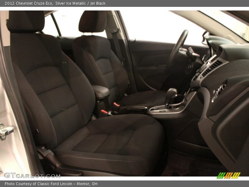 Silver Ice Metallic / Jet Black 2012 Chevrolet Cruze Eco