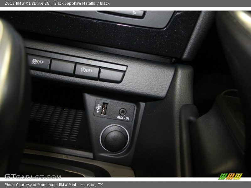 Black Sapphire Metallic / Black 2013 BMW X1 sDrive 28i