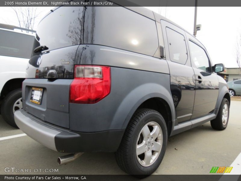 Nighthawk Black Pearl / Black/Gray 2005 Honda Element EX