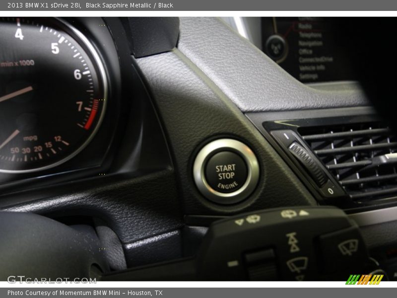 Black Sapphire Metallic / Black 2013 BMW X1 sDrive 28i