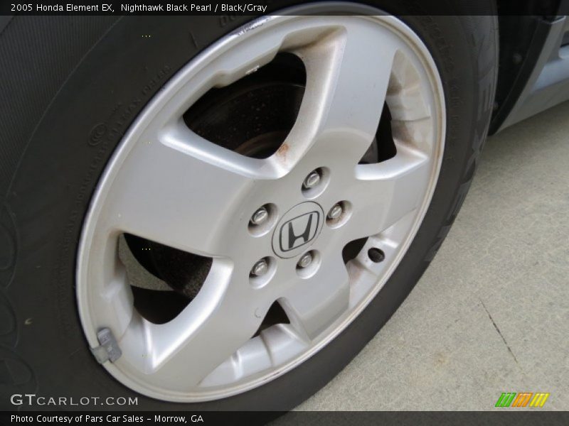 Nighthawk Black Pearl / Black/Gray 2005 Honda Element EX