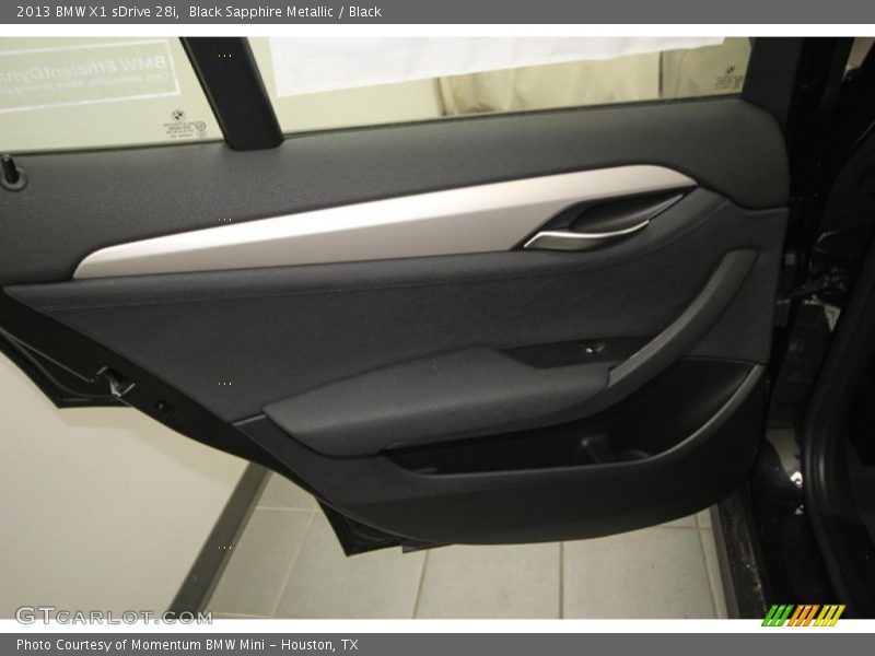 Black Sapphire Metallic / Black 2013 BMW X1 sDrive 28i