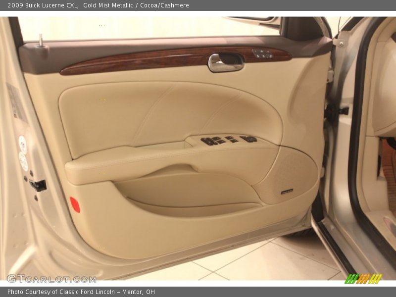 Gold Mist Metallic / Cocoa/Cashmere 2009 Buick Lucerne CXL