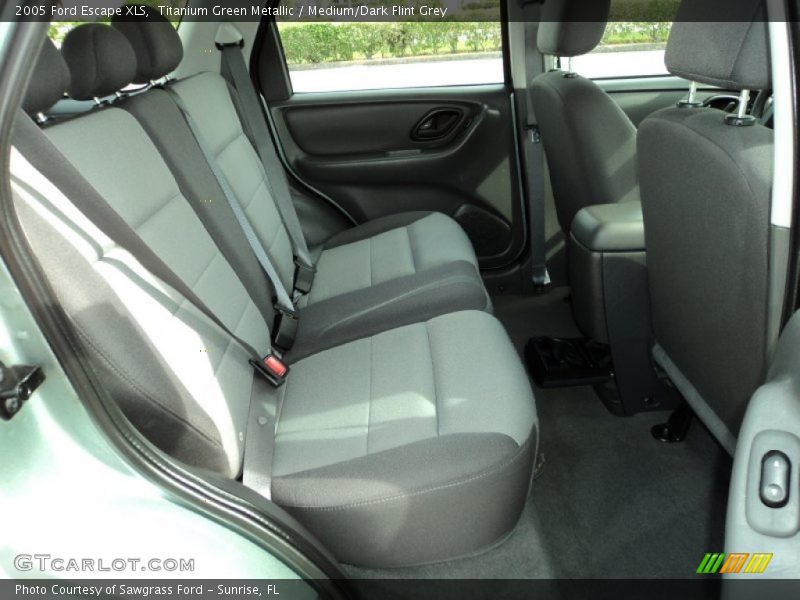 Rear Seat of 2005 Escape XLS