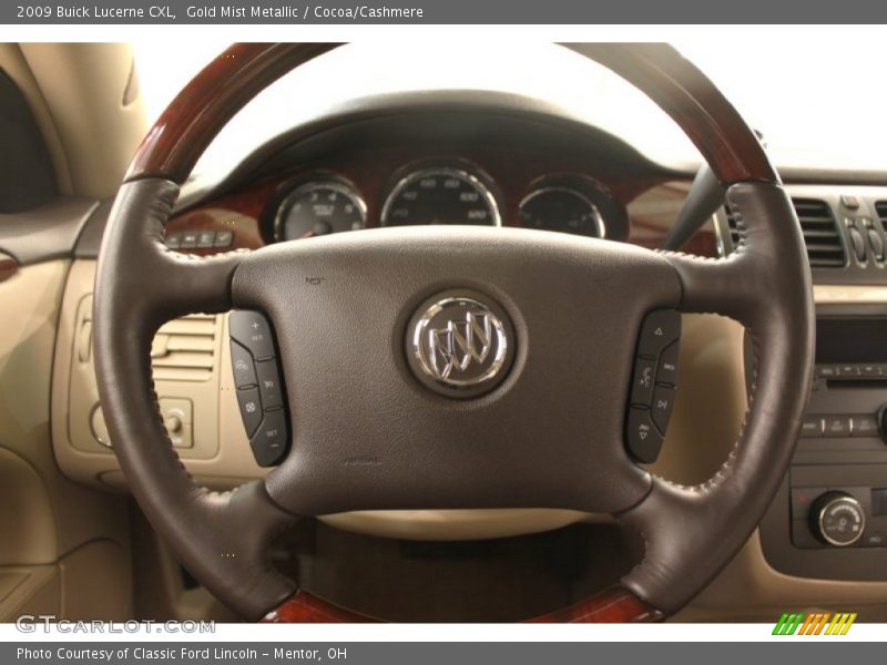 Gold Mist Metallic / Cocoa/Cashmere 2009 Buick Lucerne CXL